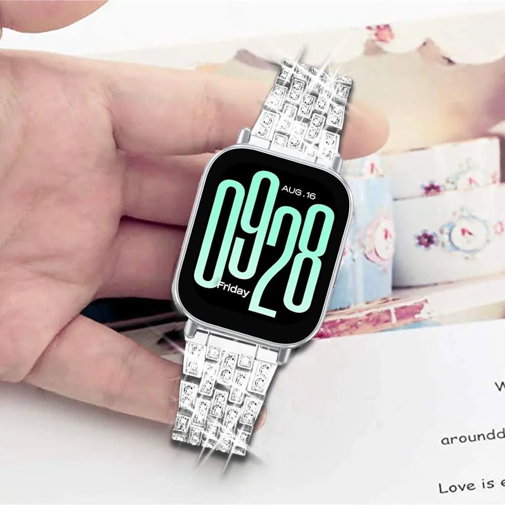 Acier inoxydable avec diamant  - Titan Smartwatch Accessories avis et prix