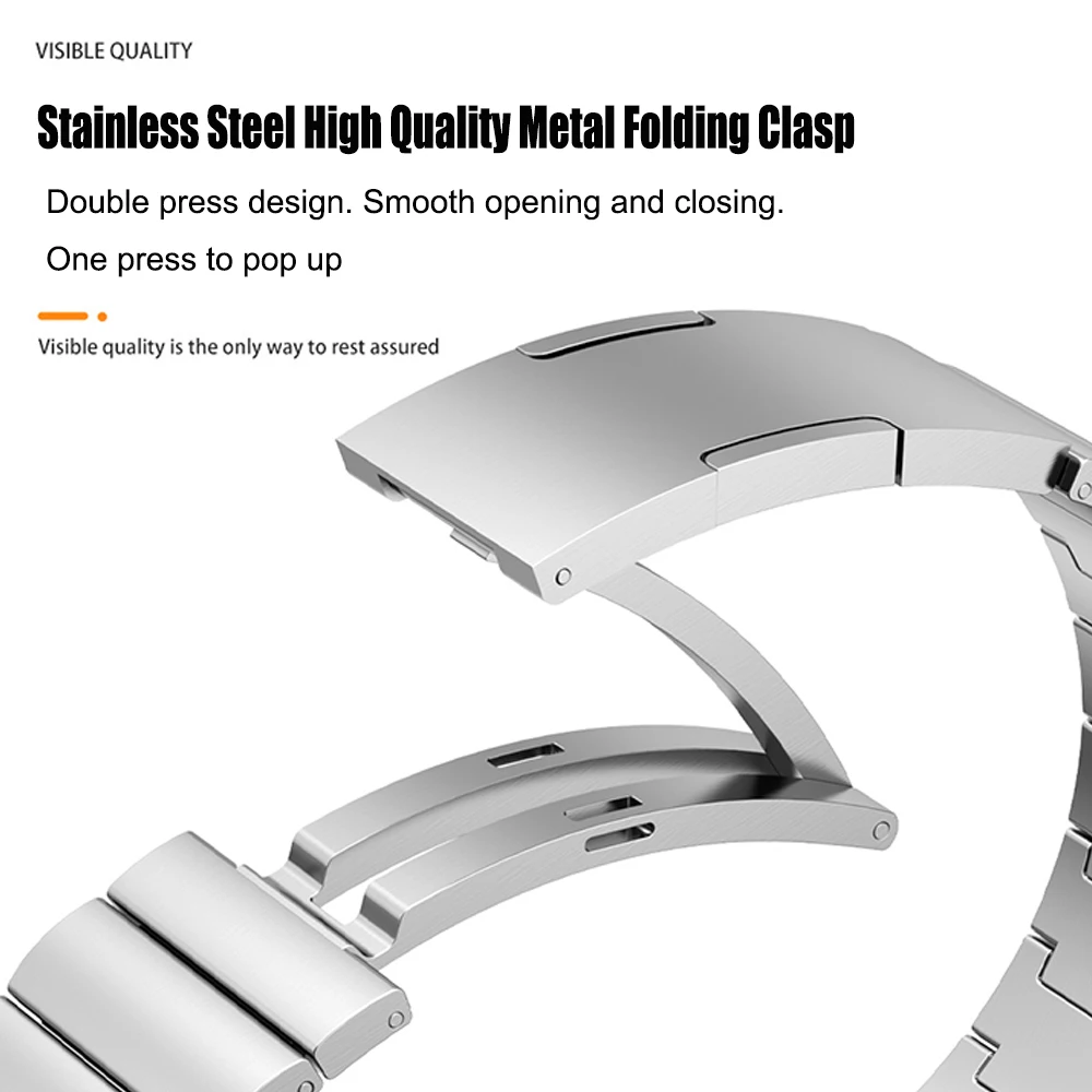 Bracelet en acier en métal off - Titan Smartwatch Accessories avis et prix