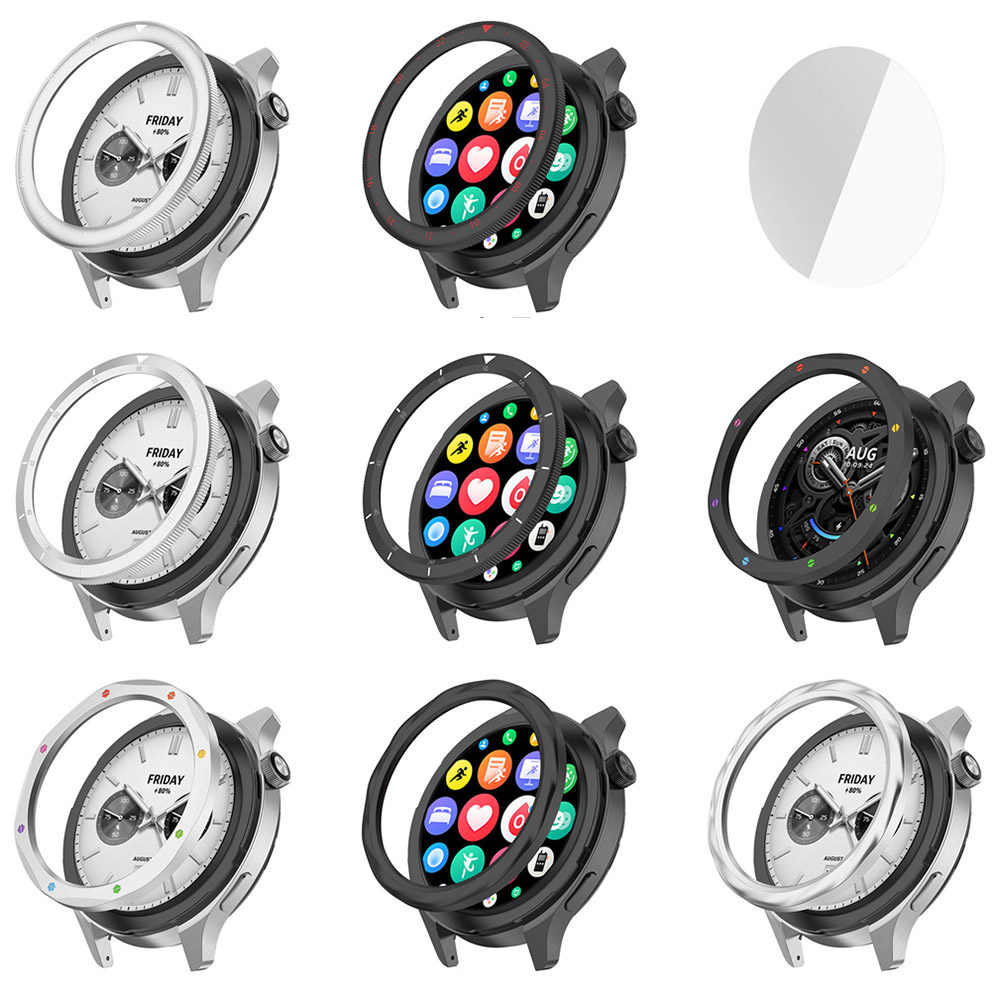 Anneau de lunette en métal pou - Xiaomi Smartwatch Accessories avis et prix