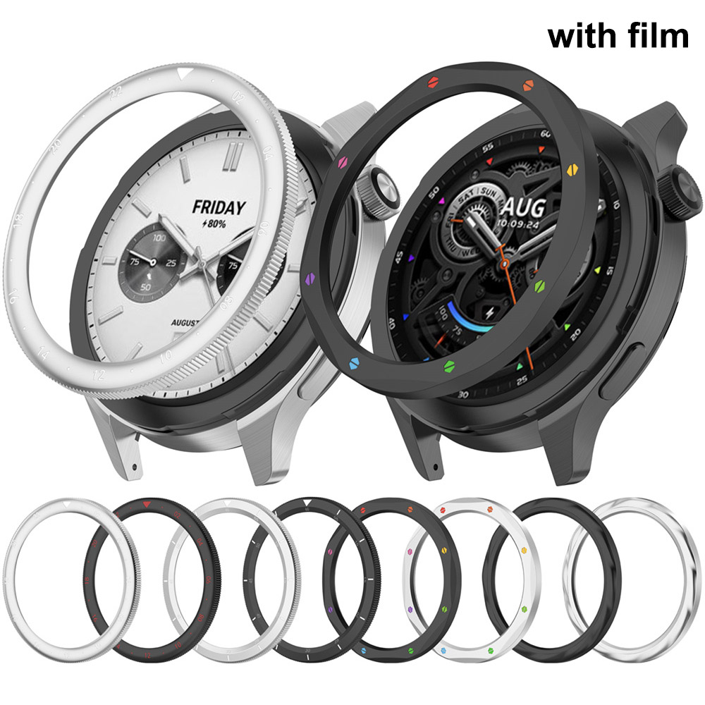 Anneau de lunette en métal pou - Xiaomi Smartwatch Accessories avis et prix