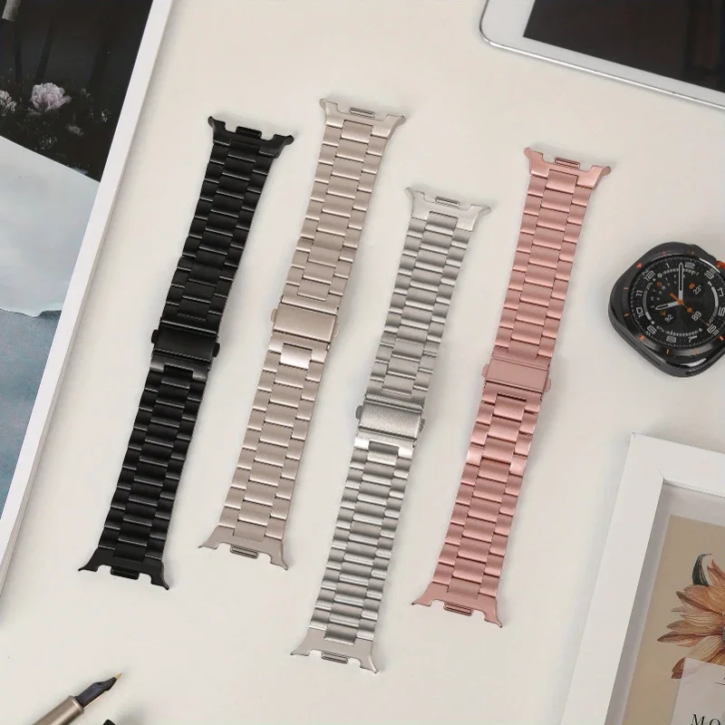 Bracelet en acier inoxydable p - Titan Smartwatch Accessories avis et prix