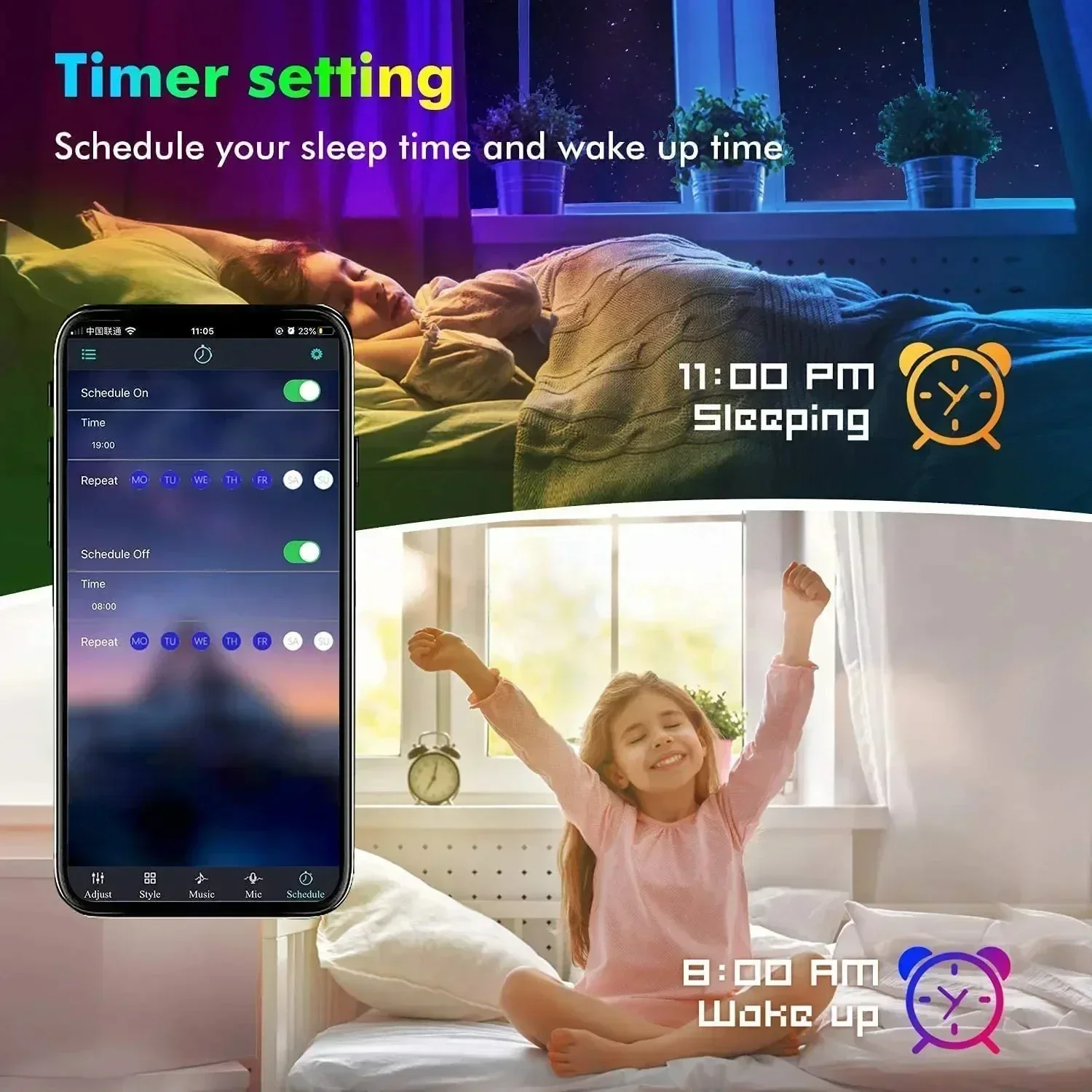 Bande lumineuse LED RGB intell - Smart Accessories avis et prix