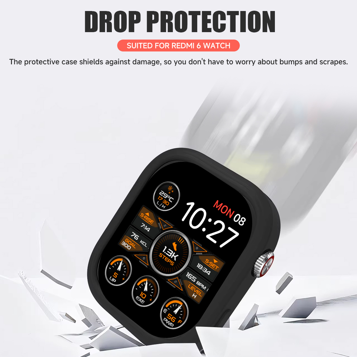 Coque en silicone pour Xiaomi  - Xiaomi Smartwatch Accessories avis et prix