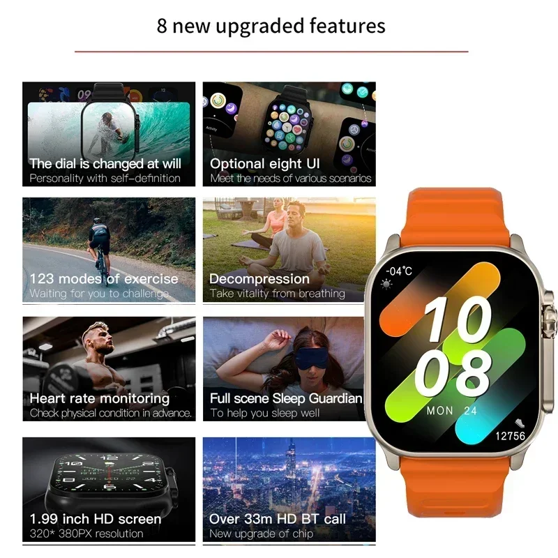 Nouvelle série 9 Watch PK HK8  - Smartwatch Nexus avis et prix