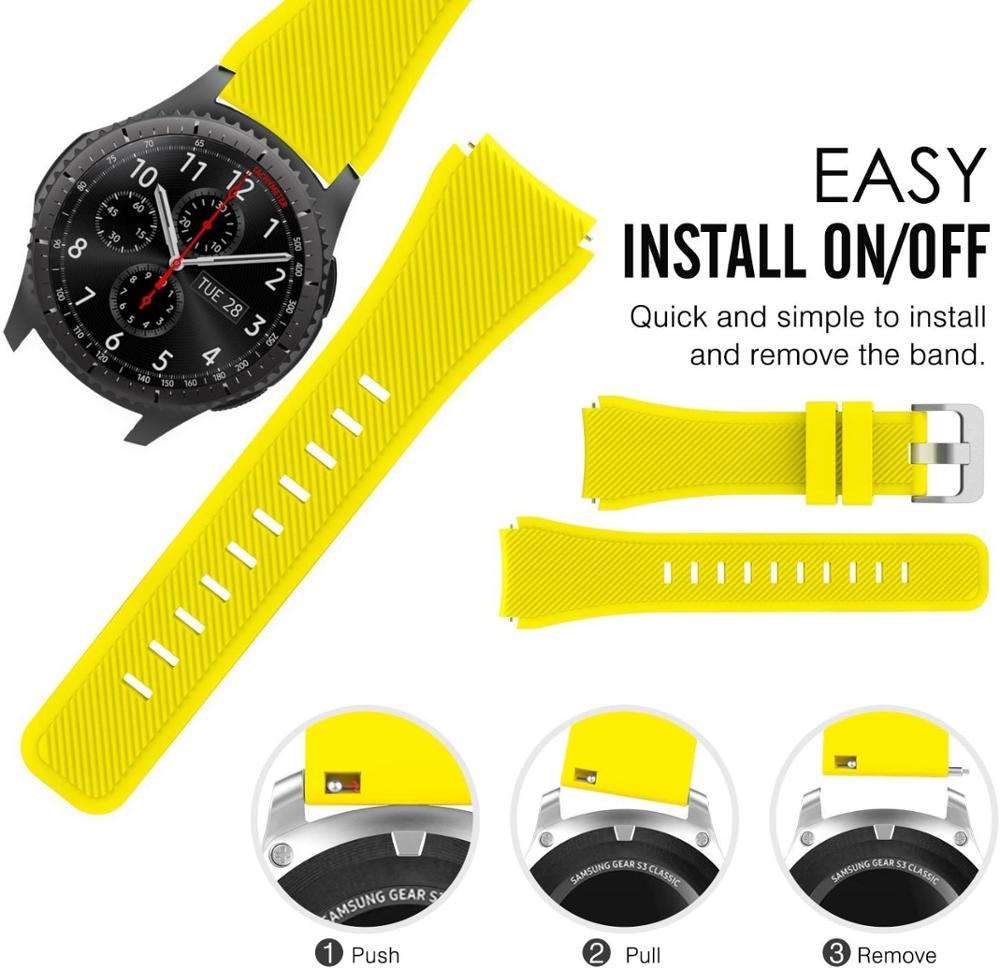 Bracelet de montre en silicone - Titan Smartwatch Accessories avis et prix