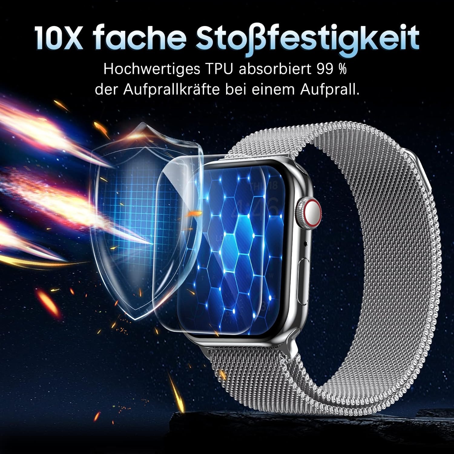 Film Hydrogel pour Apple Watch - Watch Case Bumper avis et prix