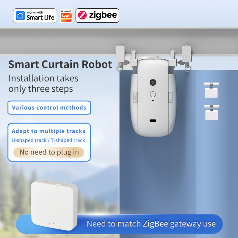Zigbee – pilote de rideau inte - Smart Accessories avis et prix