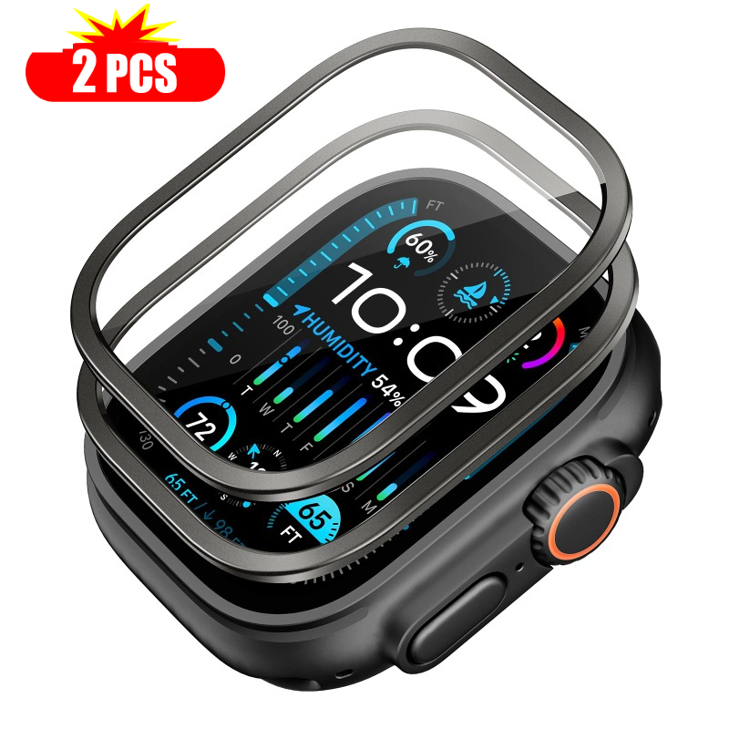 2 pièces verre trempé pour App - Smart Watch Accessories avis et prix