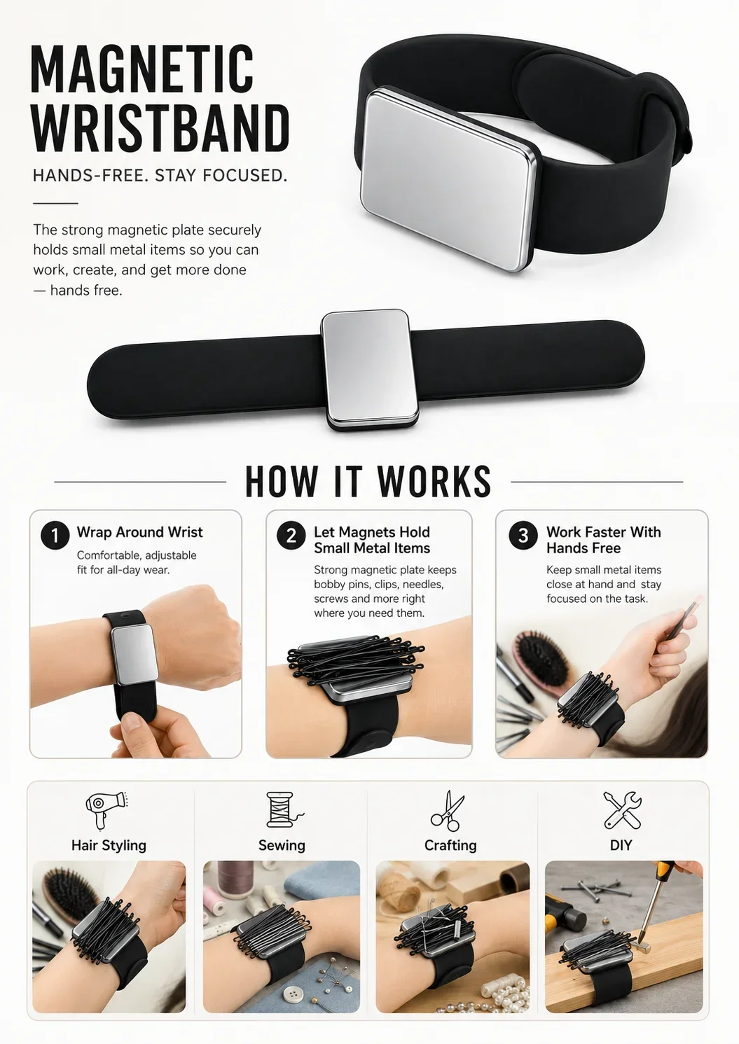 Bracelet magnétique pour montr - Smartwatch Straps & Accessories avis et prix